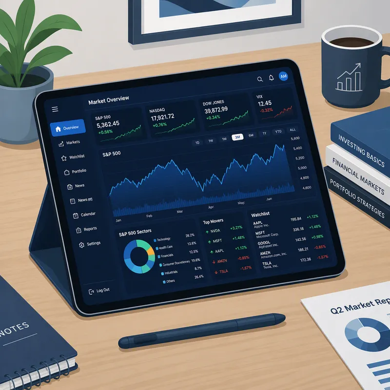 Digitaalinen tabletti näyttää talousgraafeja Digitaalinen tabletti näyttää talousgraafeja