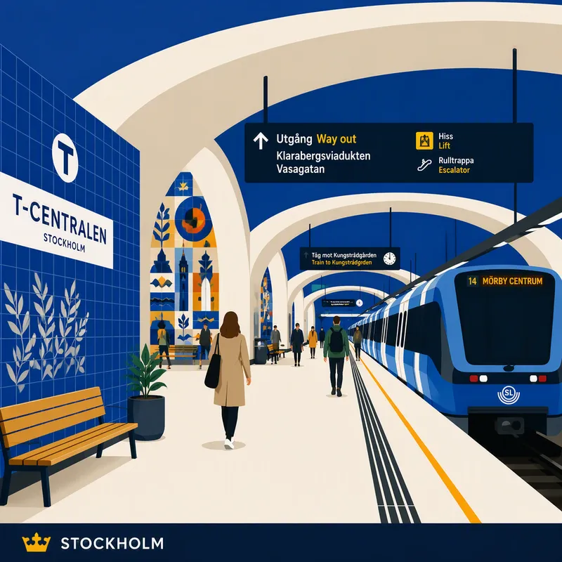 Tyylikäs ja moderni metrotunnelin arkkitehtuuri Tyylikäs ja moderni metrotunnelin arkkitehtuuri
