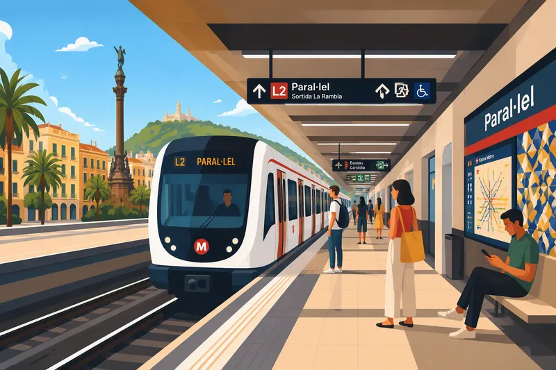 Moderni metro saapumassa asemalle Moderni metro saapumassa asemalle