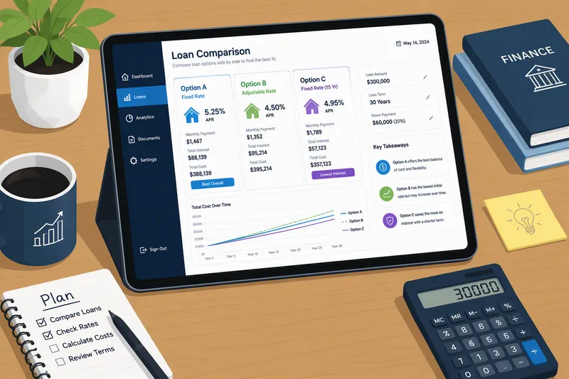 Digitaalinen tabletti ja taloustilastoja lainojen vertailuun Digitaalinen tabletti ja taloustilastoja lainojen vertailuun